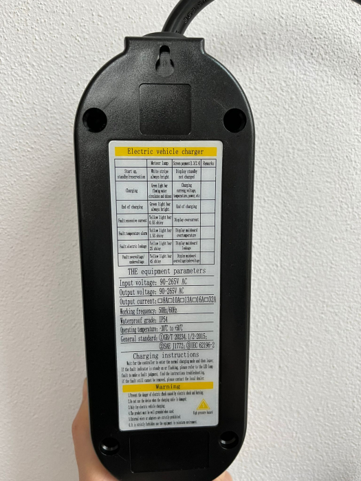 Statie portabila de incarcare masini electrice (EV), T10-METER, TYPE 2, 3,5KW DACIA, TESLA, RENAULT ETC [2]