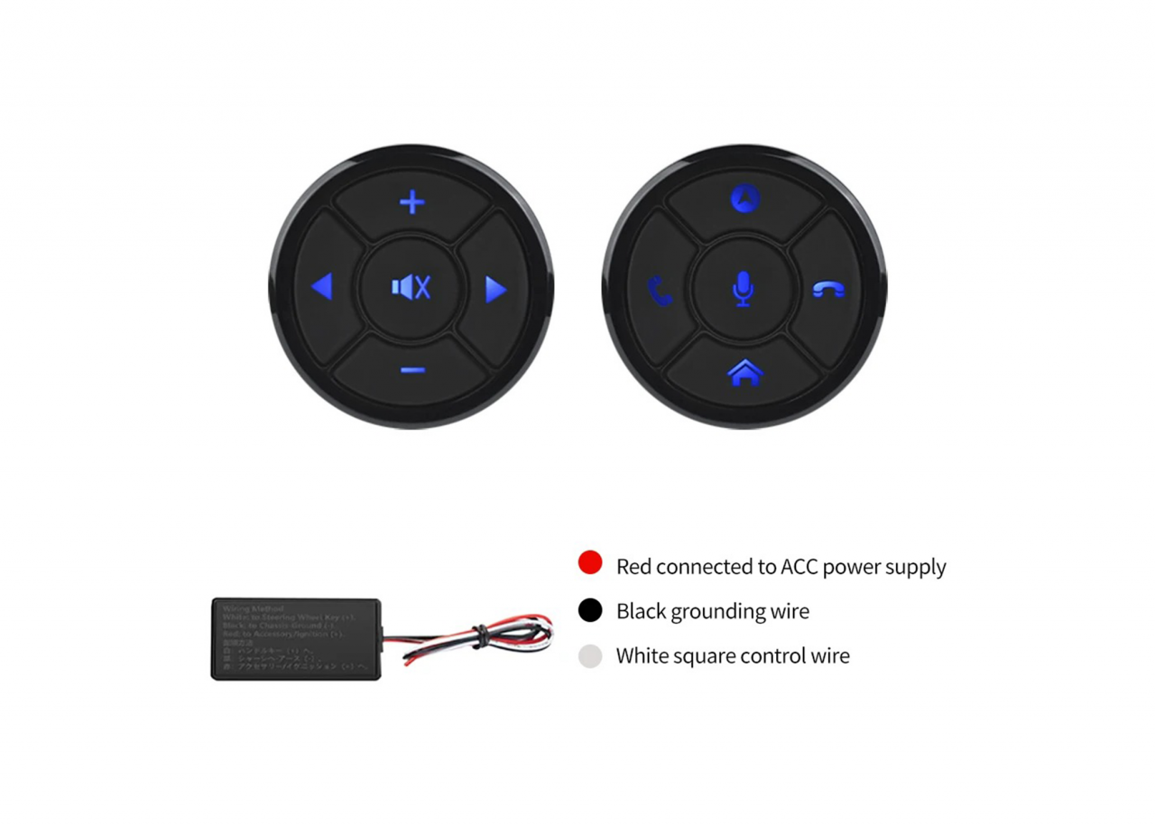Telecomanda pentru control volan cu 10 butoane [4]