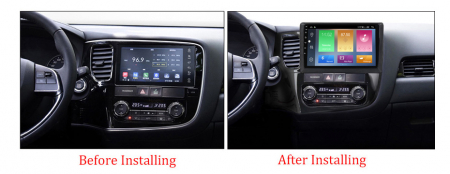 Navigatie dedicata Mitsubishi Outlander 2012-2017, 4GB RAM 64GB ROM, Octacore, Android 13, Display QLED 10.2", DSP, Carplay, Android Auto, Internet, Youtube, Waze, WIFI, Bluetooth [2]