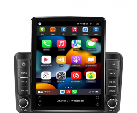 A3 2012-2018 - Navigatie dedicata Audi A3 2003-2011, Tesla Style, Android13, Display 9.7 inch, 4 GB RAM, 64 GB ROM, Procesor Octa Core, Internet, Aplicatii, Waze, Wifi, USB,Bluetooth, Camera marsari