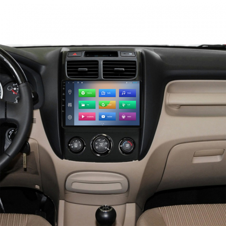 Navigatie dedicata Kia Sportage 2004-2010, 4GB RAM 64GB ROM, Octacore, Android 13, Display QLED 9", DSP, Carplay, Android Auto, Internet, Youtube, Waze, WIFI, Bluetooth [6]