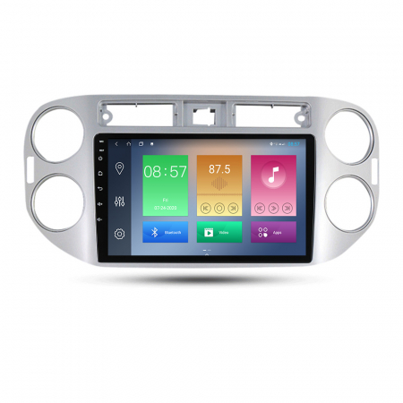 Navigatie dedicata Volkswagen Tiguan 2007-2012, 4GB RAM 64GB ROM, Octacore, Android 14, Display QLED 9", DSP, Carplay, Android Auto, Internet, Youtube, Waze, WIFI, Bluetooth [2]