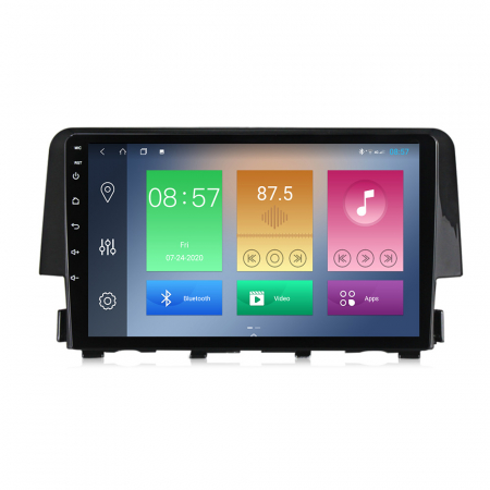 Navigatie Honda Civic 2016-2018, NAVI-IT, 9 Inch, 2GB RAM 32GB ROM, Android 9.1 , WiFi, Bluetooth, Magazin Play, Camera Marsarier [0]