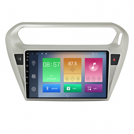 Navigatie Peugeot 301, Elysee 2013-2016, NAVI-IT, 9 Inch, 2GB RAM 32GB ROM, Android 9.1, WiFi, Bluetooth, Magazin Play, Camera Marsarier [0]