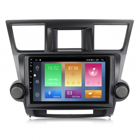 Navigatie dedicata Toyota HIghlander 2 2007-2014, 4GB RAM 64GB ROM, Octacore, Android 13, Display QLED 9", DSP, Carplay, Android Auto, Internet, Youtube, Waze, WIFI, Bluetooth [1]