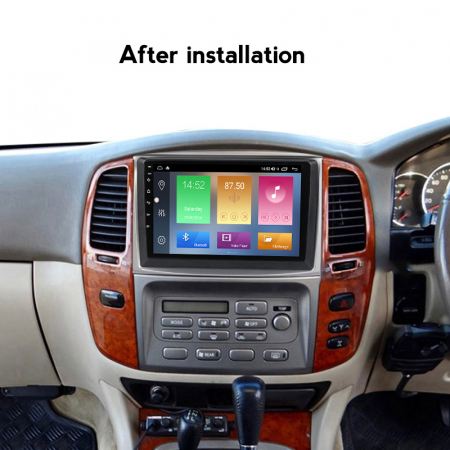 Navigatie dedicata Toyota Land Cruiser 2005, 4GB RAM 64GB ROM, Octacore, Android 13, Display QLED 9", DSP, Carplay, Android Auto, Internet, Youtube, Waze, WIFI, Bluetooth [4]