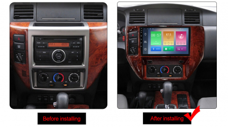 (Resigilata) Navigatie dedicata Nissan Patrol 2011-2015, 2GB RAM 32GB ROM, Quad Core, Display 9" IPS Full HD, Carplay, Android 13, Bluetooth, Magazin Play, Suport camere AHD [2]