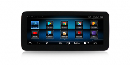 Mercedes-Benz - Navigatie dedicata Mercedes Benz B Class W245 W246 ntg 4.5, 8GB RAM 128GB ROM, Octacore,Android 13, Display QLED 10.25”, Suporta camera 360º, DSP, Carplay&Android Auto, SIM 4G, Ventilator Activ
