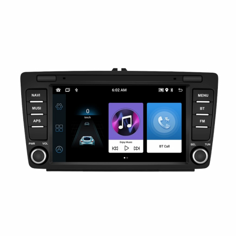 Skoda - (Resigilata) Navigatie dedicata Skoda Octavia, 2GB RAM 32GB ROM, Quad Core, Display 8" IPS, Carplay, Android 13, Bluetooth, Magazin Play