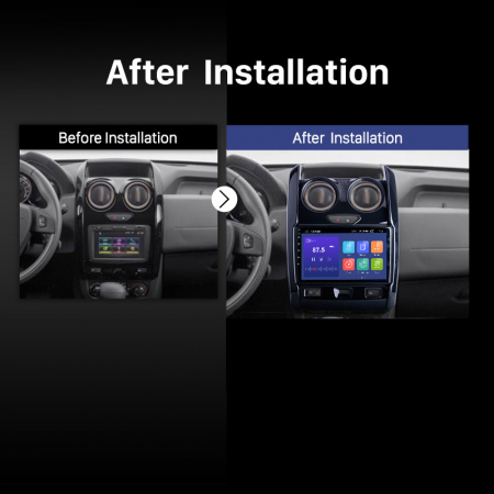 (Resigilata) Navigatie dedicata Dacia Duster 2015, 9 inch, 2 GB RAM 32GB ROM, Quadcore, Android 13, IPS, Full HD, Aplicatii, Mirrorlink, Bluethoot, Suport camere AHD [6]