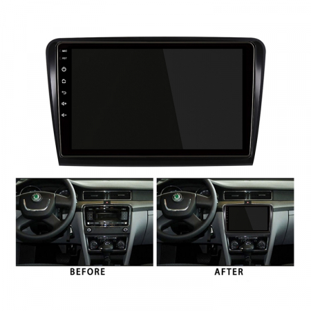 (Resigilata) Navigatie dedicata Skoda Superb 2 2008-2015, 2 GB RAM, 32 GB ROM, Android 13, Ecran 10 inch, Procesor Quad Core, Aplicatii, Internet, Waze, Bluetooth, WI-FI [1]
