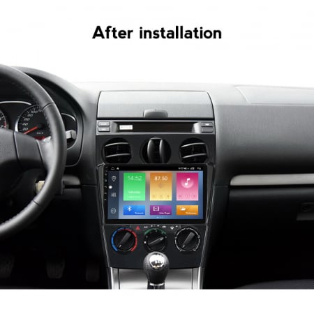 Navigatie dedicata Mazda 6 2002-2008, 4GB RAM 64GB ROM, Octacore, Android 13, Display QLED 9", DSP, Carplay, Android Auto, Internet, Youtube, Waze, WIFI, Bluetooth [3]