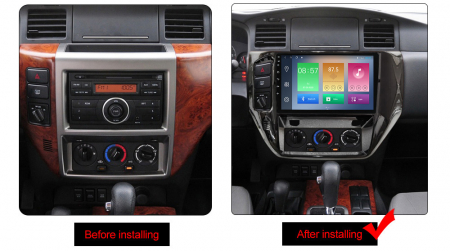 Navigatie Nissan Patrol 2011-2015, NAVI-IT, 9 Inch, 2GB RAM 32GB ROM, Android 9.1, WiFi, Bluetooth, Magazin Play, Camera Marsarier [1]