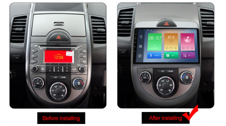Navigatie dedicata Kia Soul 2008-2011, 4GB RAM 64GB ROM, Octacore, Android 13, Display QLED 9", DSP, Carplay, Android Auto, Internet, Youtube, Waze, WIFI, Bluetooth [3]