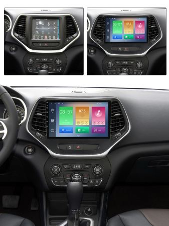 (Resigilata) Navigatie dedicata Jeep Grand Cherokee 2014-2018, 2GB RAM 32GB ROM, Quad Core, Display 10.25" IPS Full HD, Carplay, Android 13, Bluetooth, Magazin Play, Suport camere AHD [4]