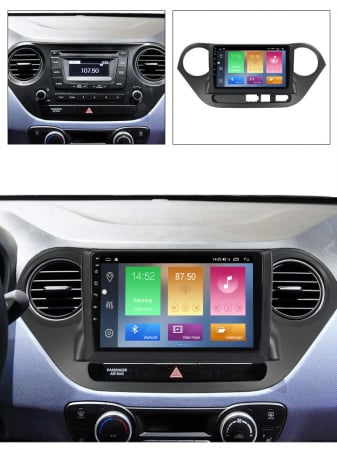 Navigatie Hyundai I10 2014-2016, NAVI-IT, 9 Inch, 4GB RAM 64GB ROM, IPS, DSP, RDS, 4G, Android 10 , WiFi, Bluetooth, Magazin Play, Camera Marsarier [5]
