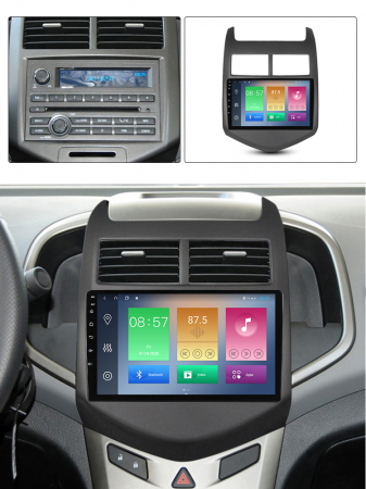 Navigatie Chevrolet Aveo 2010-2015, NAVI-IT, 9 Inch, 2GB RAM 32GB ROM, Android 9.1, WiFi, Bluetooth, Magazin Play, Camera Marsarier [4]