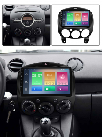 Navigatie Mazda 2 2007-2014, NAVI-IT, 9 Inch, 2GB RAM 32GB ROM, Android 9.1, WiFi, Bluetooth, Magazin Play, Camera Marsarier [3]