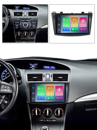 Navigatie dedicata Mazda 3 2013-2016, 4GB RAM 64GB ROM, Octacore, Android 13, Display QLED 9", DSP, Carplay, Android Auto, Internet, Youtube, Waze, WIFI, Bluetooth [6]