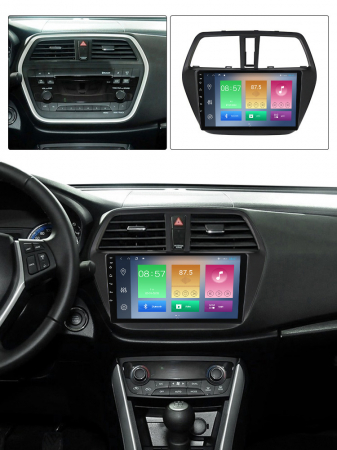 (Resigilata) Navigatie dedicata Suzuki SX4 2014 S Cross, 2GB RAM 32GB ROM, Quad Core, Display 9" IPS Full HD, Carplay, Android 13, Bluetooth, Magazin Play, Suport camere AHD [4]
