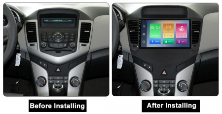 Navigatie Chevrolet Cruze 2009-2014, NAVI-IT, 9 Inch, 4GB RAM 64GB ROM, IPS, DSP, RDS, 4G, Android 10 , WiFi, Bluetooth, Magazin Play, Camera Marsarier [1]
