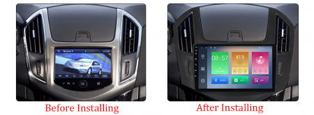 Navigatie Chevrolet Cruze 2012-2015, NAVI-IT, 9 Inch, 2GB RAM 32GB ROM, Android 9.1, WiFi, Bluetooth, Magazin Play, Camera Marsarier [1]