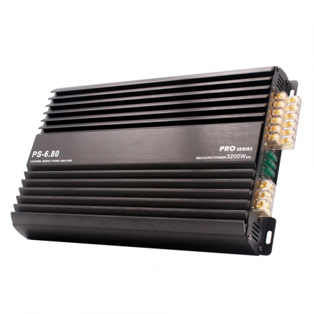 Amplificator Auto PS-6.80, 6 canale, 12V, frecventa de 20HZ-20KHZ, 95db [1]