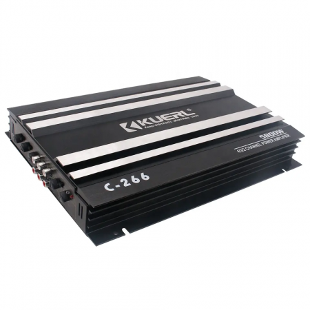 Amplificator Auto K-266, clasa AB, 4 canale, 100W*4, 5800W, 12V, 91 - 100dB [2]