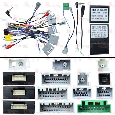 Mufaj Adaptor Honda - Cablaj Pentru Honda Cu Amplificator, cu canbus
