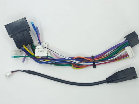 Mufaj adaptor Fiat - Cablaj adaptor MH-HW-049 conectare navigatie de baza cu navigatie Android pentru gama Fiat, fara canbus