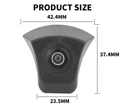 Camera frontala dedicata NAVI-IT compatibila cu Audi cu montaj in sigla pentru sisteme android, rezolutie 1280*720 AHD, 145 grade de vizualizare [1]