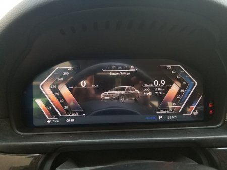 Ceas electronic digital FULL HD compatibil cu BMW Seria 5 F10 2010-2016, 12,5 INCH, Rezolutie 1920*1080, Sistem de operare LINUX [2]