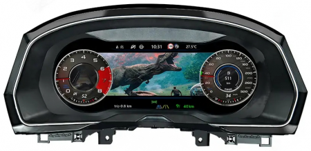 Passat B8 2015-2018 - Ceasuri electronice digitale FULL HD VW Passat B8, 12,3 INCH, Rezolutie 1920*1080, Sistem de operare LINUX