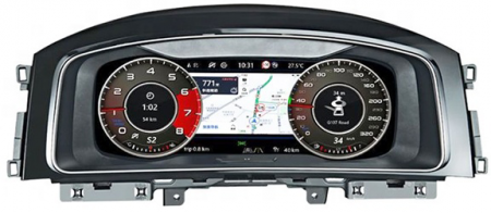 Ceasuri electronice digitale - Ceas electronic digital Volkswagen Golf 7/7.5 2013-2019, 12.3 INCH, Rezolutie 1920*1080, Sistem de operare LINUX