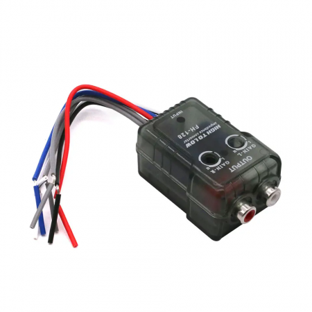 Convertoare Semnal - Convertor de impedanta Audio K-X9, High to Low, cu functie de control REM