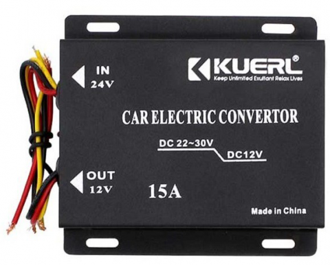 Convertoare Semnal - Convertor tensiune 24V - 12V, 15A