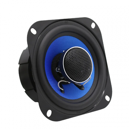 Difuzoare Auto - Set difuzoare coaxiale de 4 inch K-04, 12V, frecventa de 60HZ-20KHZ, voltaj 12V, RMS 50W, Neagra