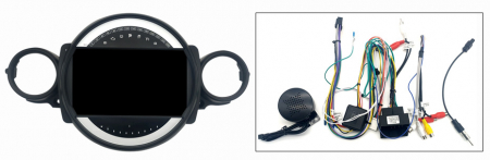 Navigatie dedicata Mini Cooper 2007-2015,9 inch, 4 GB RAM 32GB ROM, QLED 1K, Aplicatii, Bluethoot, Mirrorlink, Android 13 [2]