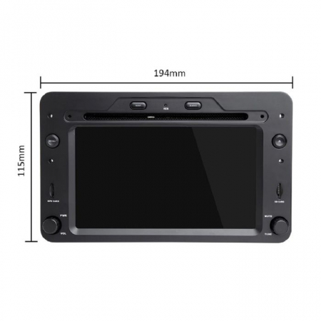 Navigatie dedicata Alfa Romeo 159, Brera, Spider, 4GB RAM 64GB ROM, Quadcore, Android 12, Display IPS 7", DSP, Carplay&Android Auto, Suport camere AHD [2]