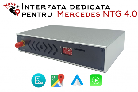 Carplay - Interfata NAVI-IT dedicata pentru Mercedes NTG 4.0, Carplay, Wireless, Android auto