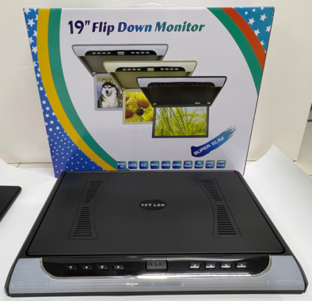 Monitor Auto Plafon Flip Down 17,3" ,Super Slim, HD, SD, USB, HDMI, FM [1]