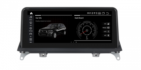 Navigatie dedicata BMW X5 X6 E70, 8GB RAM 256GB ROM, Procesor Qualcomm Octacore, Android 14, Rezolutie 2K, Display QLED 10.25", DSP, Carplay&Android Auto, SIM 4G [2]