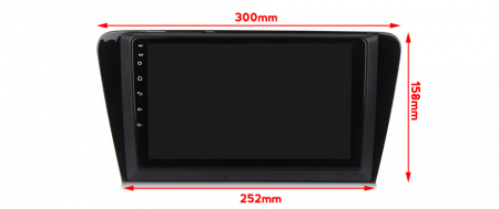 Navigatie dedicata Skoda Octavia A7 2014, 4GB RAM 64GB ROM, Octacore, Android 13, Display QLED 10.1", DSP, Carplay, Android Auto, Internet, Youtube, Waze, WIFI, Bluetooth [3]