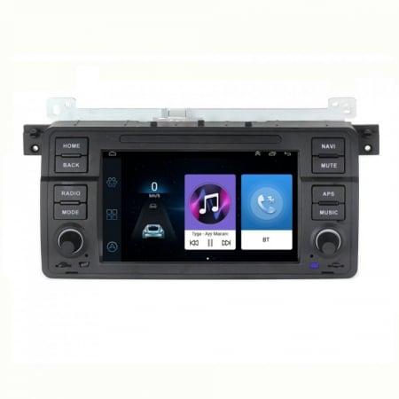 BMW - Navigatie dedicata BMW E46/ROVER 75, 2GB RAM 16GB Stocare, Android 10 ,Ecran IPS ,Canbus extern si camera marsarier -