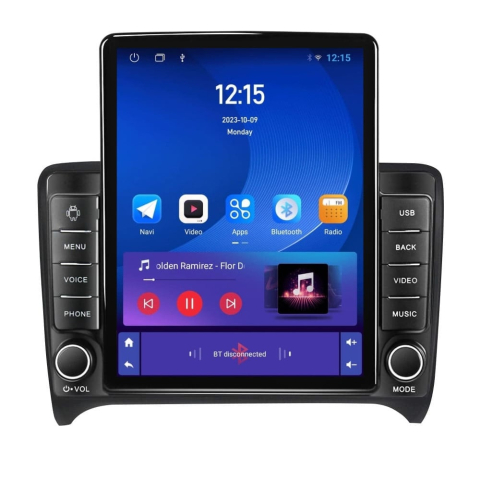 Audi - Navigati dedicata Audi TT 2006 - 2015, Tesla Style, 8GB RAM 128GB ROM, Octacore, Android 13, Display QLED 10.25", DSP, Carplay&Android Auto, SIM 4G, Ventilator Activ