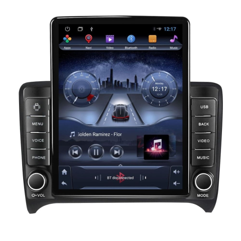 Navigati dedicata Audi TT 2006 - 2015, Tesla Style, 8GB RAM 128GB ROM, Octacore, Android 13, Display QLED 10.25", DSP, Carplay&Android Auto, SIM 4G, Ventilator Activ [3]