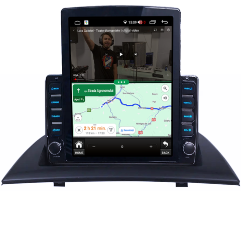 Navigati dedicata BMW X3 E83 2004-2012, Tesla Style, 8GB RAM 128GB ROM, Octacore, Android 13, Display QLED 10.25", DSP, Carplay&Android Auto, SIM 4G, Ventilator Activ [3]