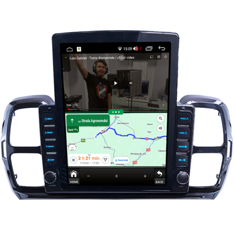 Navigati dedicata Citroen C5 Aircross 2018+, Tesla Style, 8GB RAM 128GB ROM, Octacore, Android 13, Display QLED 10.25", DSP, Carplay&Android Auto, SIM 4G, Ventilator Activ [3]