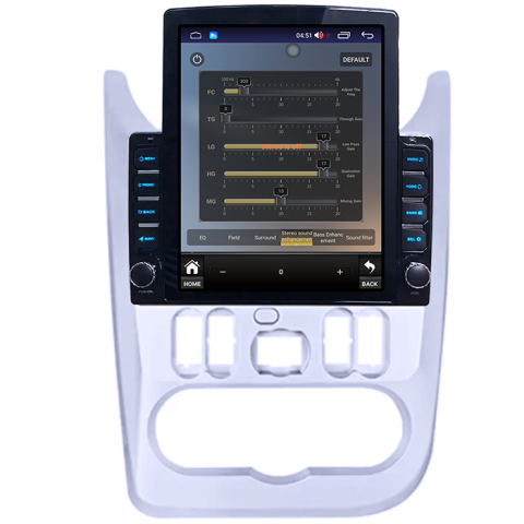 Navigati dedicata Dacia&Renault 2009-2013, Tesla Style, 8GB RAM 128GB ROM, Octacore, Android 13, Display QLED 10.25", DSP, Carplay&Android Auto, SIM 4G, Ventilator Activ [2]