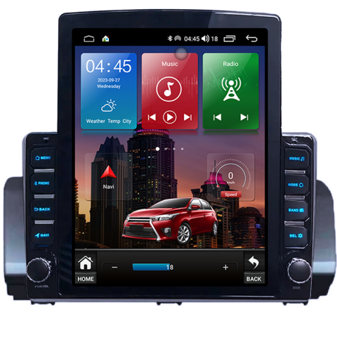 Dacia - Navigati dedicata Dacia Logan 3, Stepway după 2021, Tesla Style, 4GB RAM 64GB ROM, Quadcore, Android 13, Display QLED 10.25", DSP, Carplay&Android